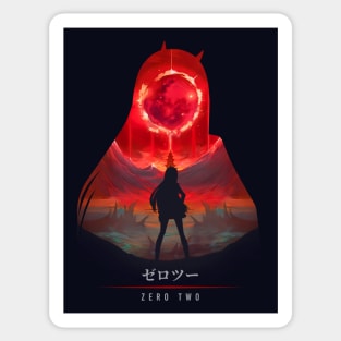 Zero Two - Bloody Illusion Sticker